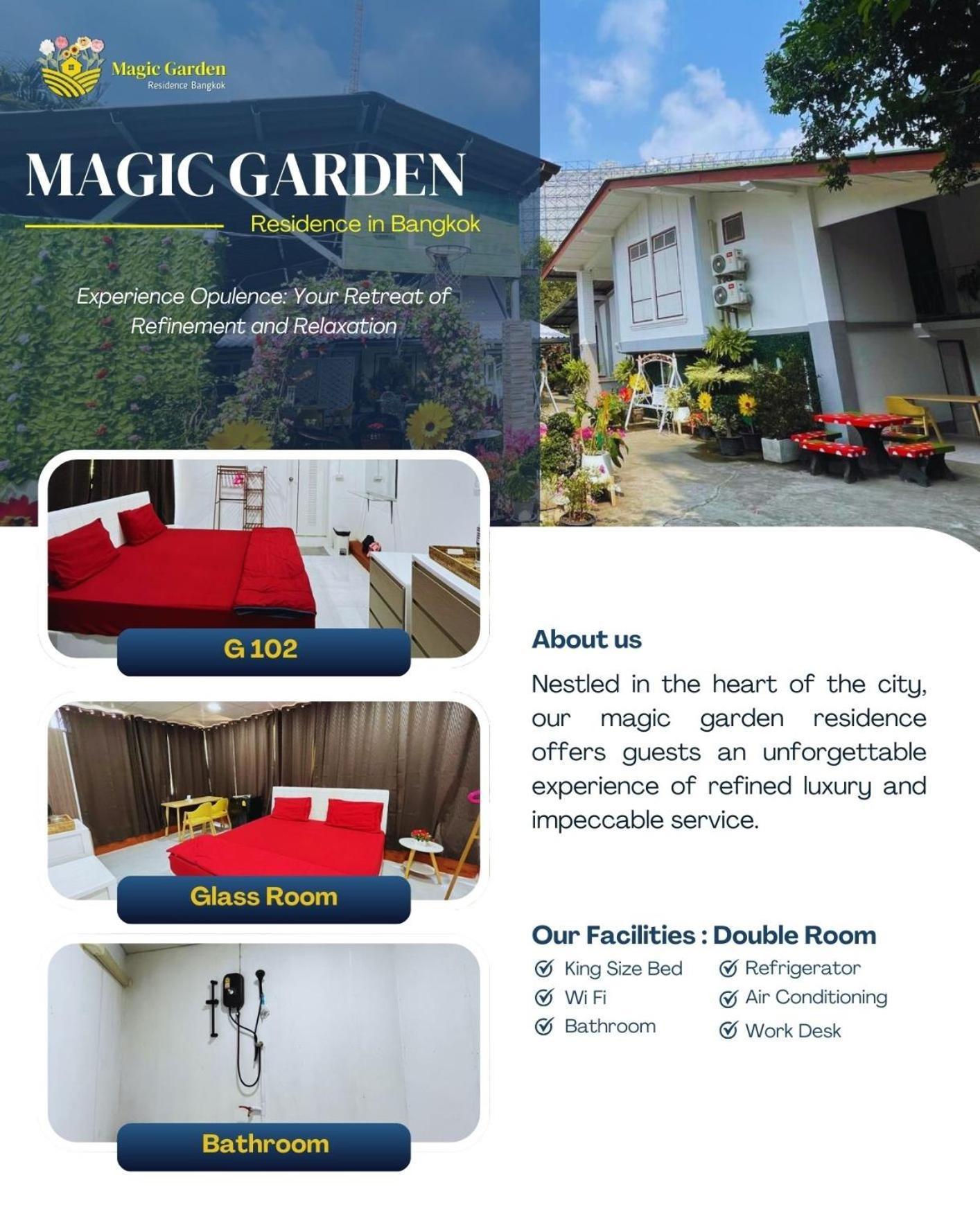 Magic Garden Residence Bangkok Exterior foto